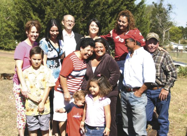 Birth family reunion